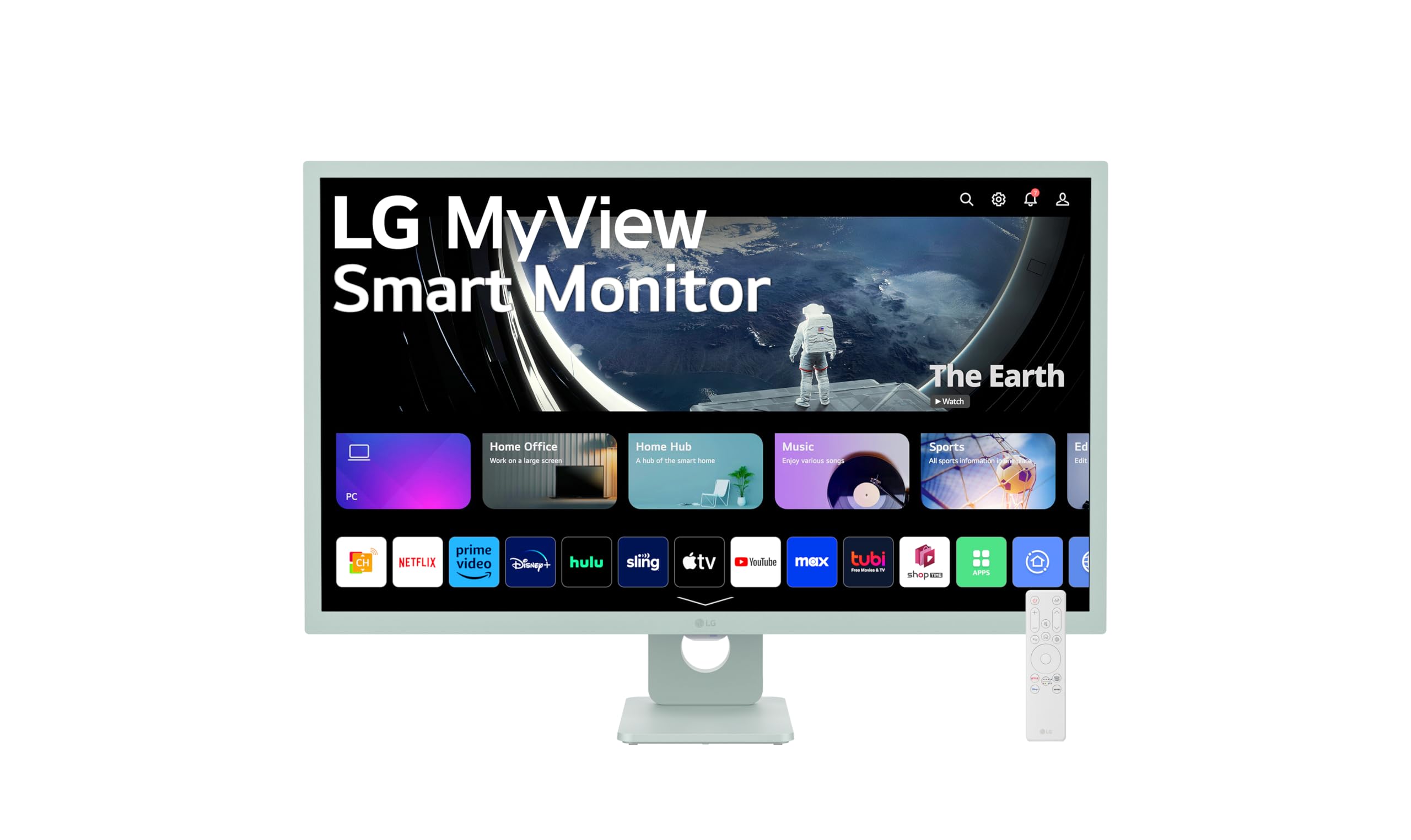 【LG】My view smart monitor 31.5インチ 仕事も遊びも、この1台。LG MyView Smart Monitor 新モデル登場！