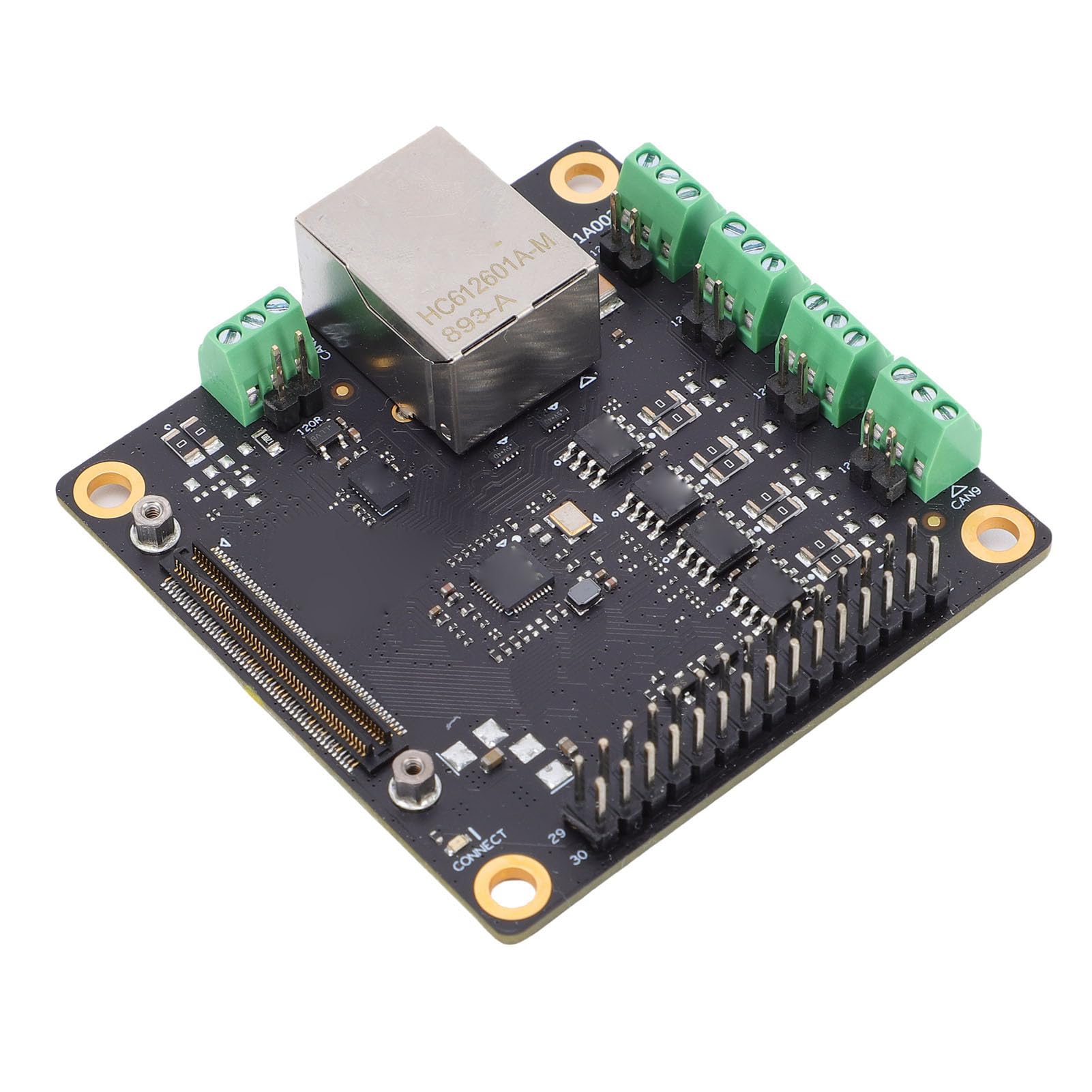 Scheda di Espansione Porta MCU Scheda di Espansione Interfaccia MCU PCB con 5 CAN 1 Gigabit Ethernet Supporto IMU a 30 Pin per Sviluppatori di Controllo del Movimento della Robotica RDK S100