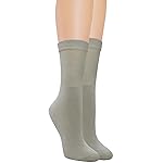 Yomandamor Womens Diabetic Crew Socks With Seamless Toe,6 Pairs Size 9-11