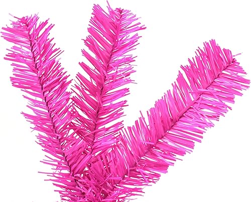 Miniatura 4 de Perfect Holiday PVC-5PK - Árboles de Navidad, 5 pies, color rosa