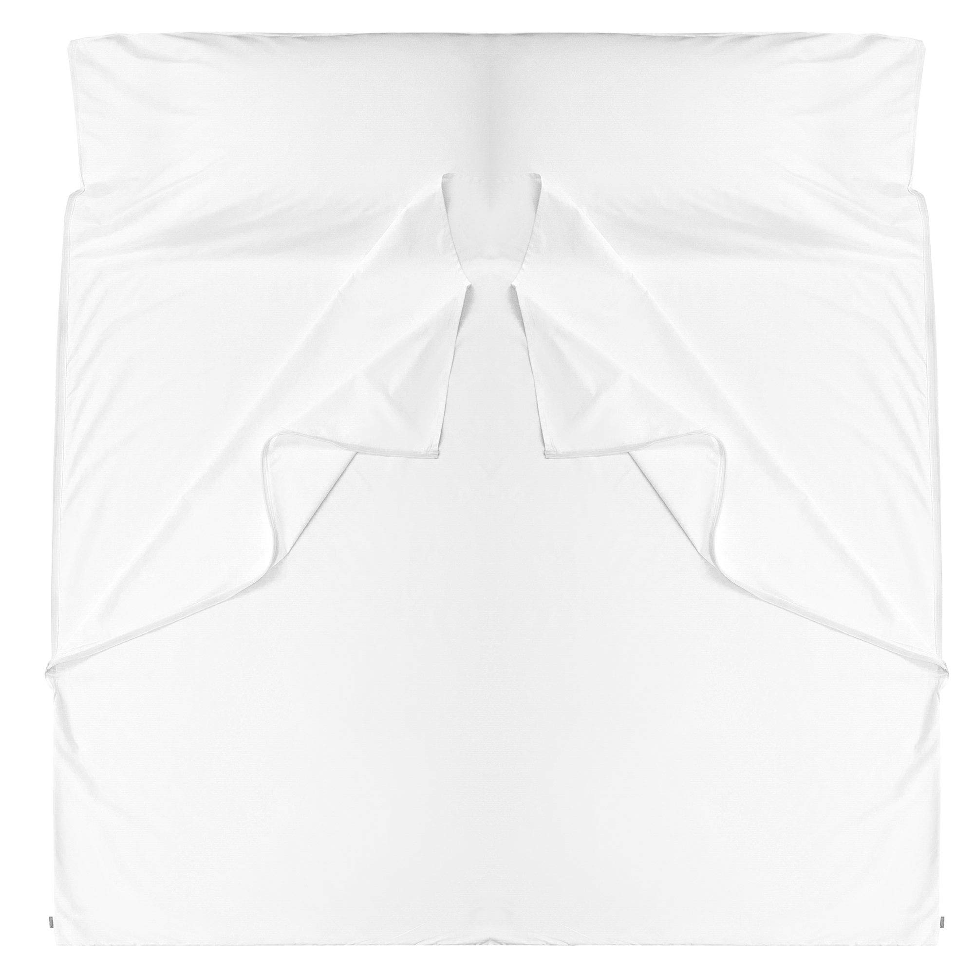 Gigoteuse 100% coton - Sacs de couchage pour adultes - Linge de lit de camping - Parure de lit avec fermeture éclair complète