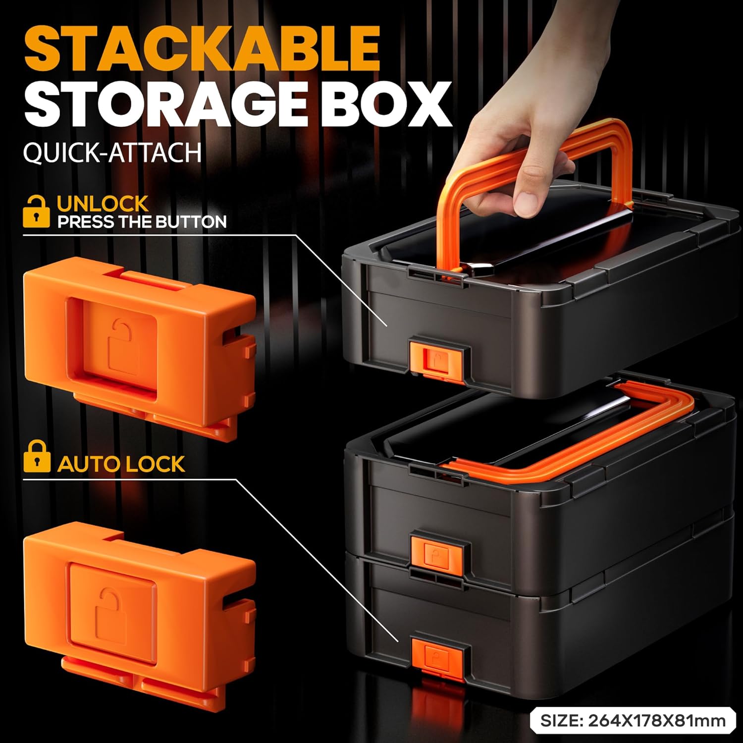 SOMELINE Ferrule Hexagonal Crimping Tool Kit, 36 Sizes Ferrules, AWG 24-8 Ferrule Crimper, with Hexagonal Crimper and Automatic Wire Stripper, Ferrule Terminal Assortment Kit (Stackable Tool Box)