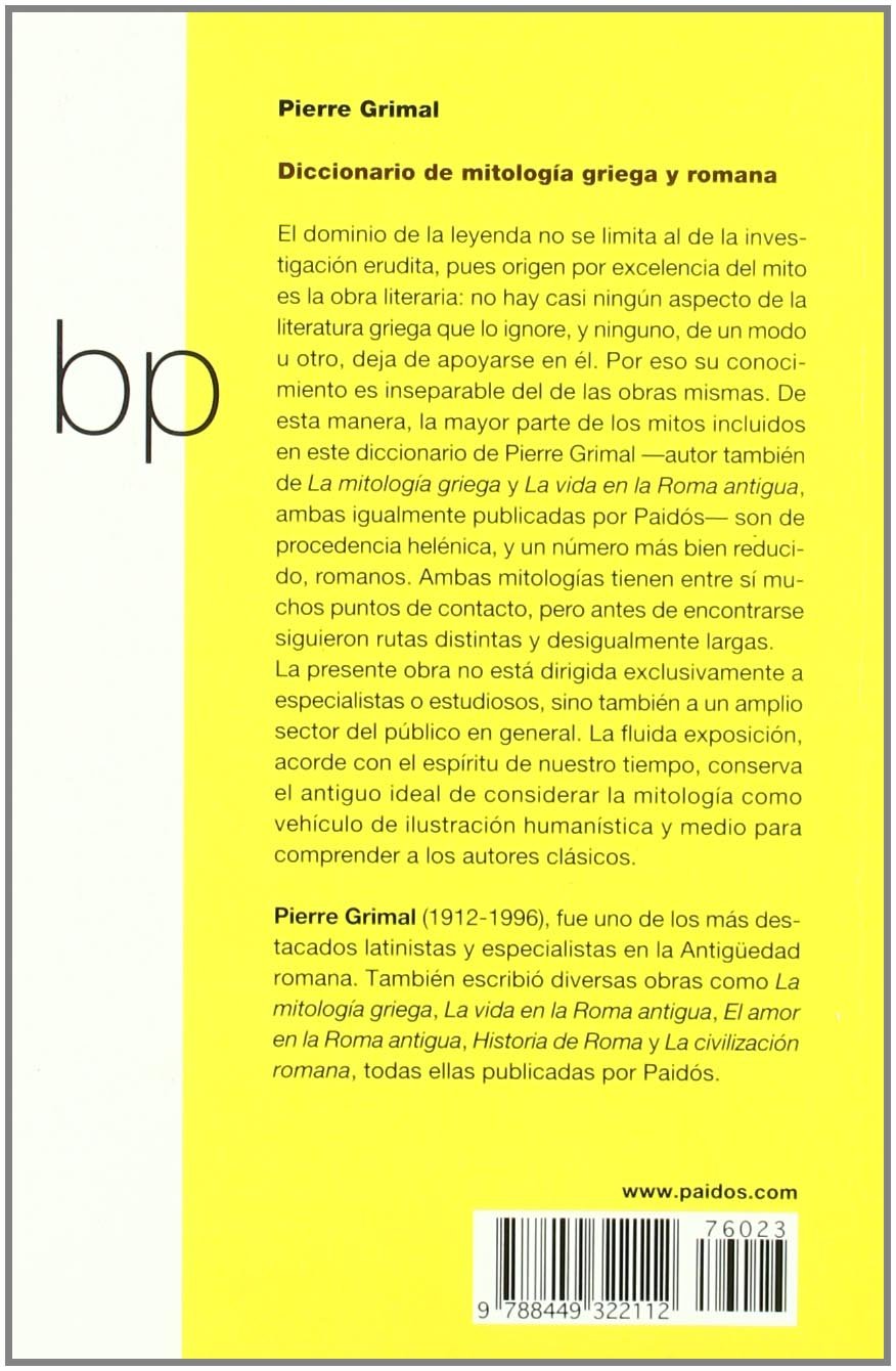 Diccionario de mitología griega y romana: 1