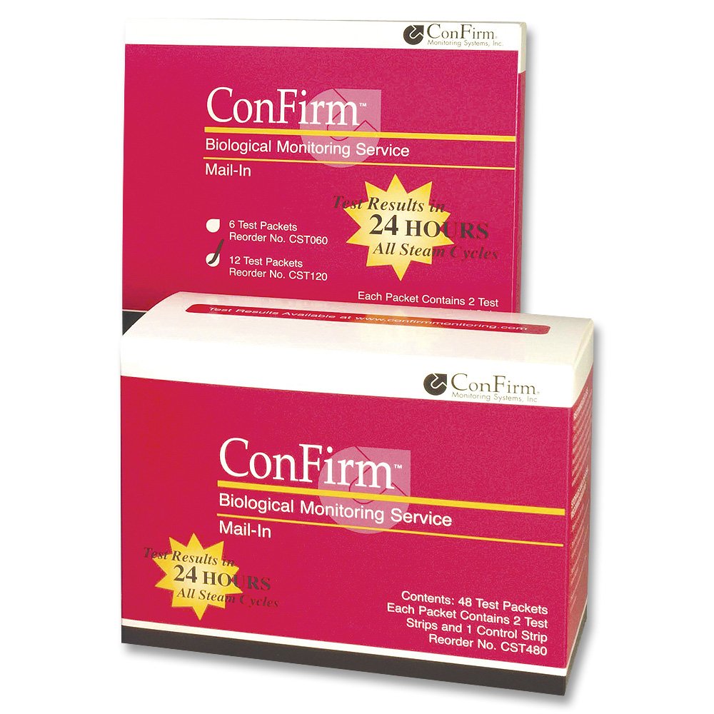 confirm biological monitoring pre-paid 3 strip test 6