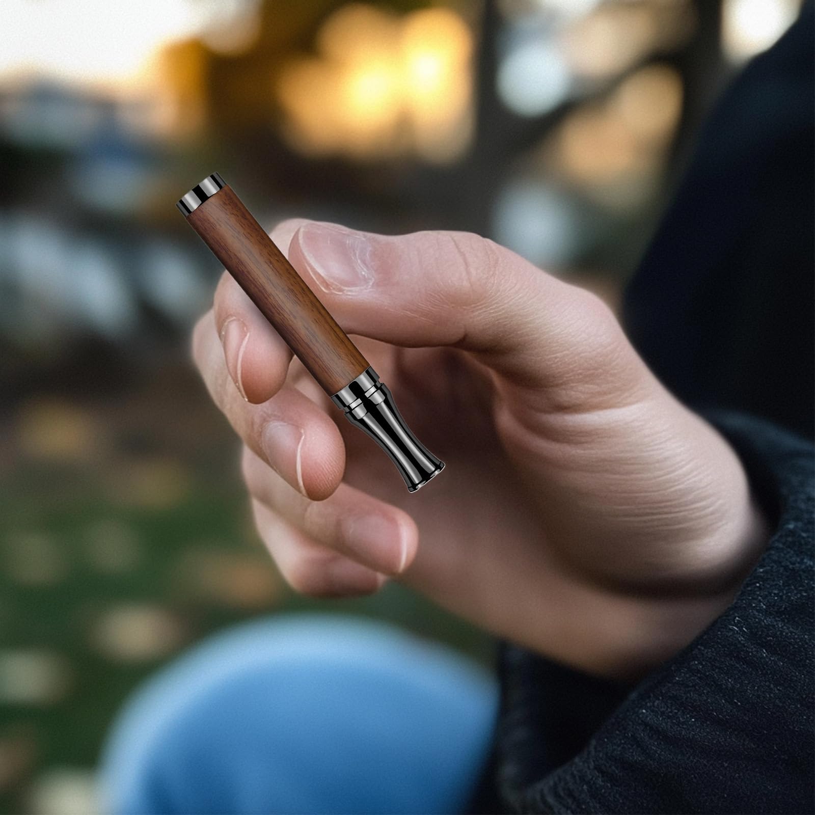 Dispositivo portatile ad aria aromatizzata con 18 nuclei aromatici ricaricabili in 6 gusti, inalatori sensoriali per respirazione per adulti, relax consapevole ed esperienza di aria