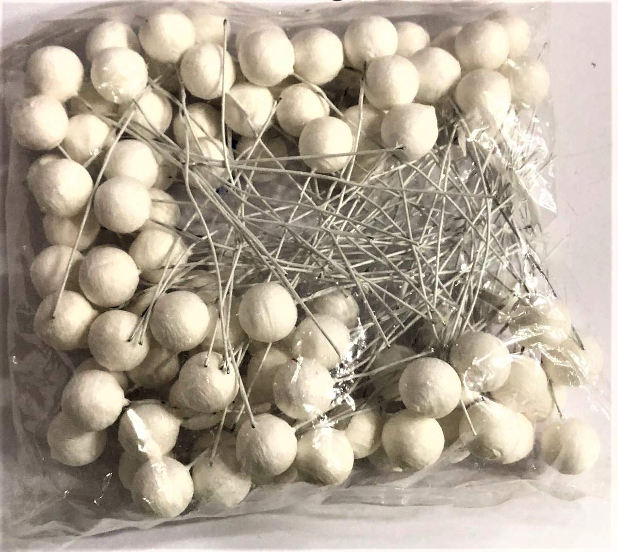 White Polon Leaf Shape 10mm