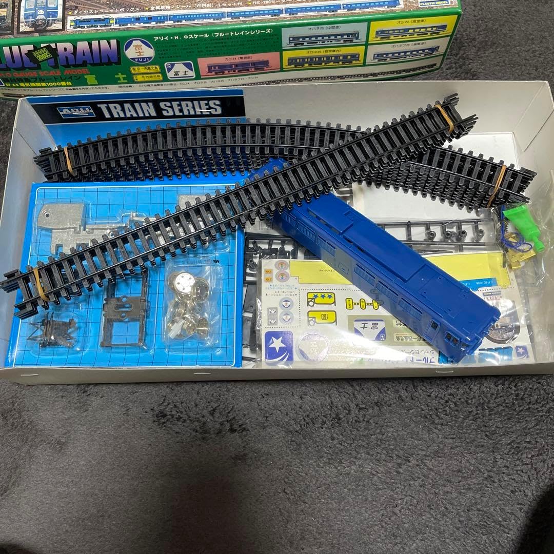 ブルートレイン 寝台特急「富士」号 ヘッドマーク レプリカ ブルー