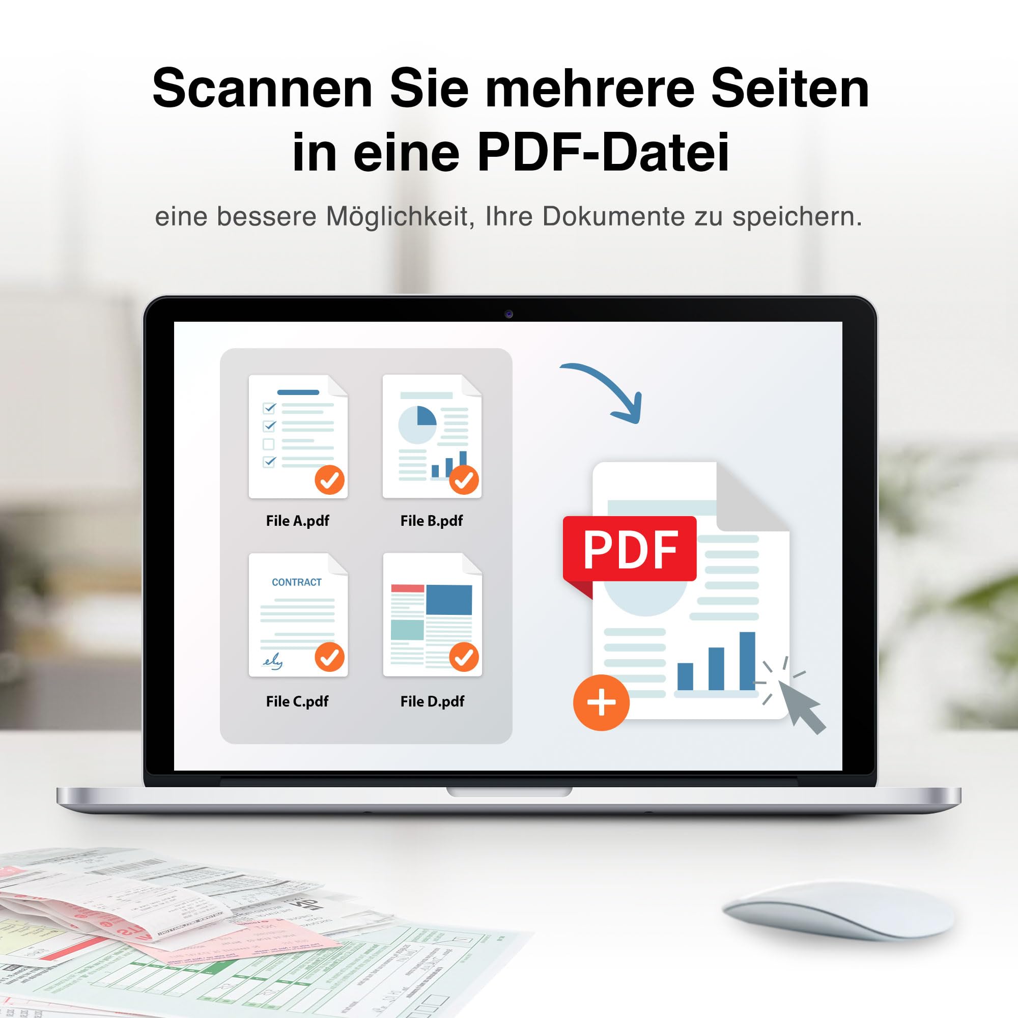 Plustek OS1180 Flachbettscanner A3 9 Sekunden für Bibliotheken Schulen Büros