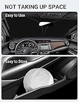 Vista 21 de Proadsy Parasol para parabrisas actualizado 2026, ajuste personalizado, Lexus NX 2022-2025 2026, 4 capas, plegable, protector de parasol frontal que