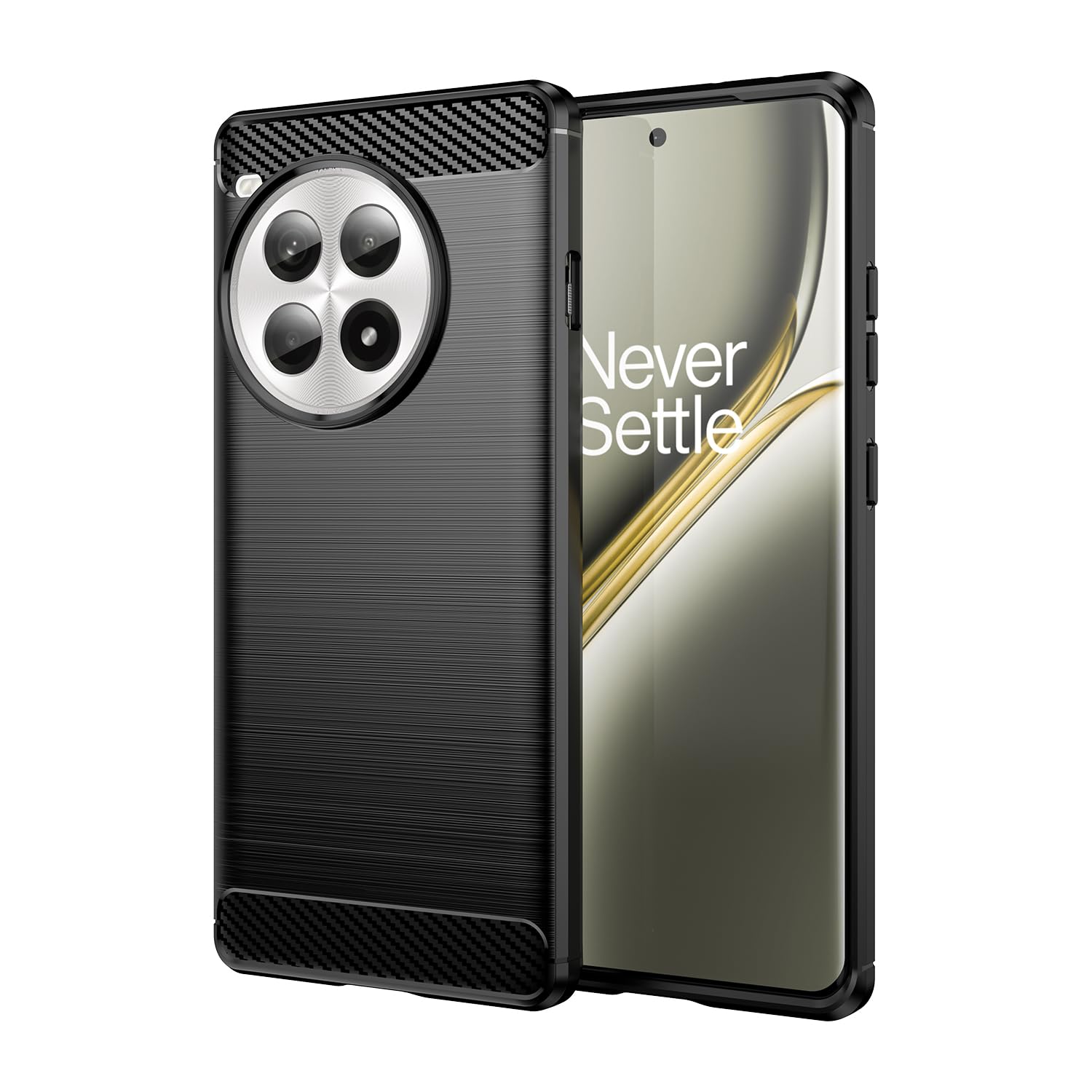 YKNIUFLY Fundas para OnePlus Ace 3 Pro Funda, TPU Suave, a Prueba de Caídas y a Prueba de Golpes, Carcasa Funda para OnePlus Ace 3 Pro Case.(Negro)