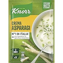 Knorr Crema Asparagi, Piatti Pronti Knorr con Verdure da Agricoltura Sostenibile, Senza Coloranti, Senza Conservanti, Vegetariano, 91 G