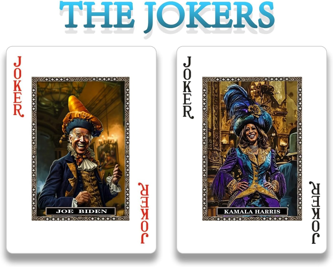 トランプ Patriotic Playing Cards Trump Playing Cards - MAGA Poker Cards,Standard Waterproof