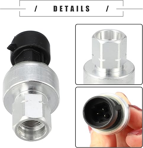 Miniatura 7 de Motoforti Sensor de presión del refrigerador de aire acondicionado, para Chevrolet Traverse LS LT LTZ 3.6L V6 - Gas 2009-2016, metal, 13587668, tono