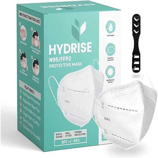 HYDRISE Premium N95 Mask Pack of 50