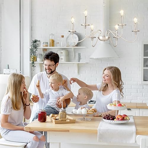 Miniatura 10 de Depuley Lámpara colgante de tejido rústico, 3 luces colgantes de metal con acabado de cuerda de cáñamo, cadena ajustable de 39 pulgadas, candelabros