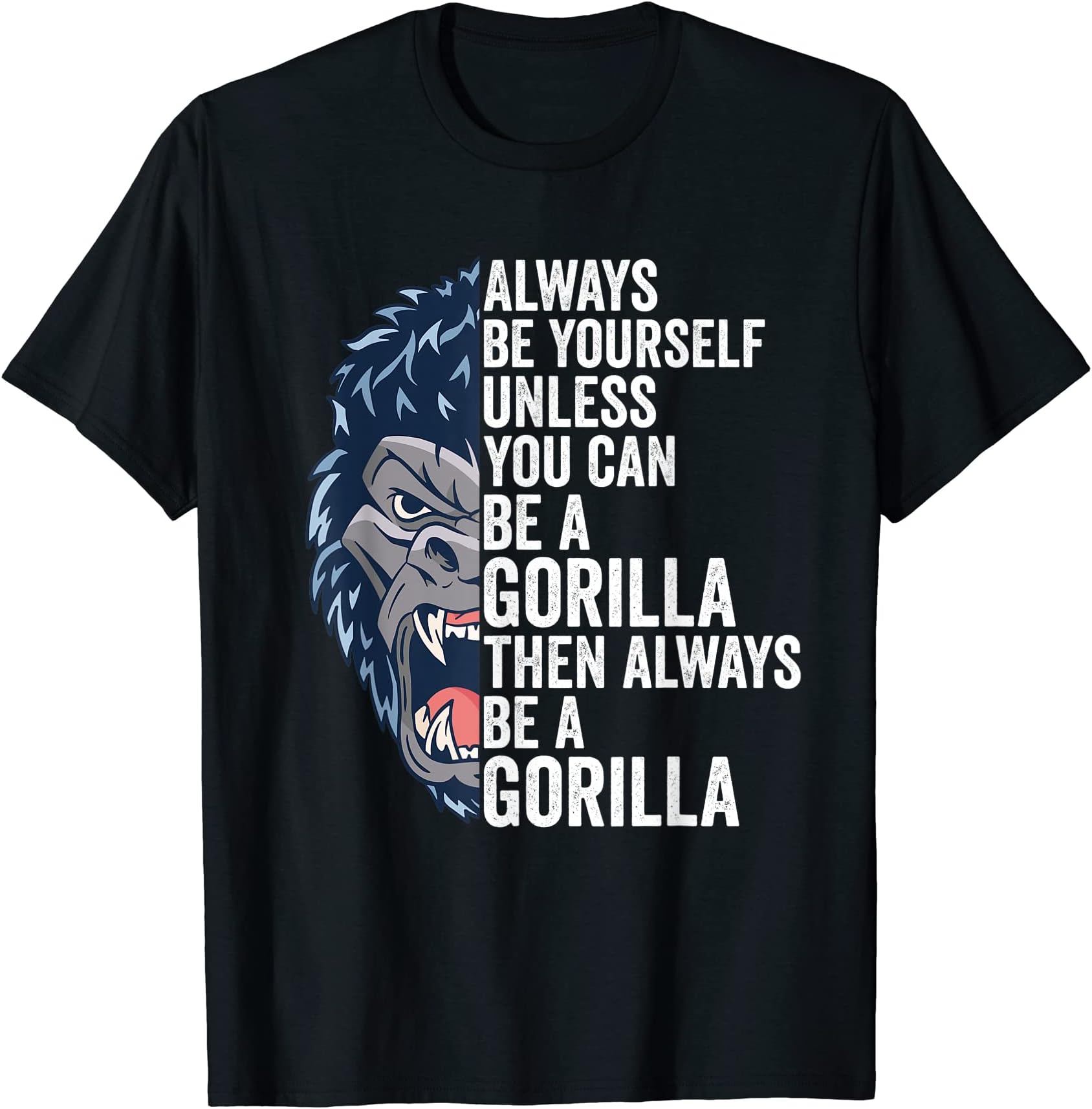 Gorilla Apparel for Gorilla LoversGorilla Lovers Retro Ape Gorilla Silverback T-Shirt
