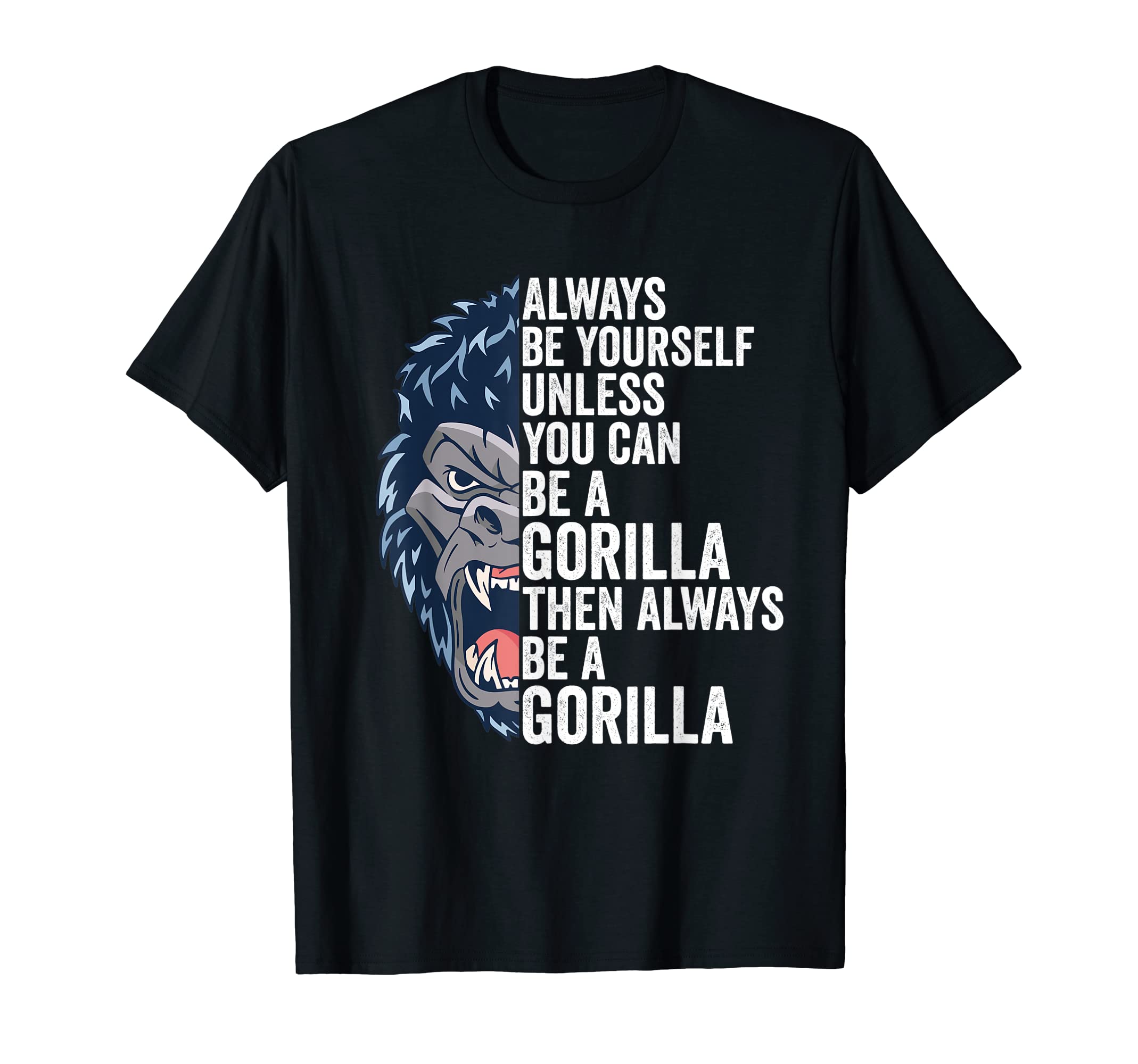 Gorilla Apparel for Gorilla LoversGorilla Lovers Retro Ape Gorilla Silverback T-Shirt