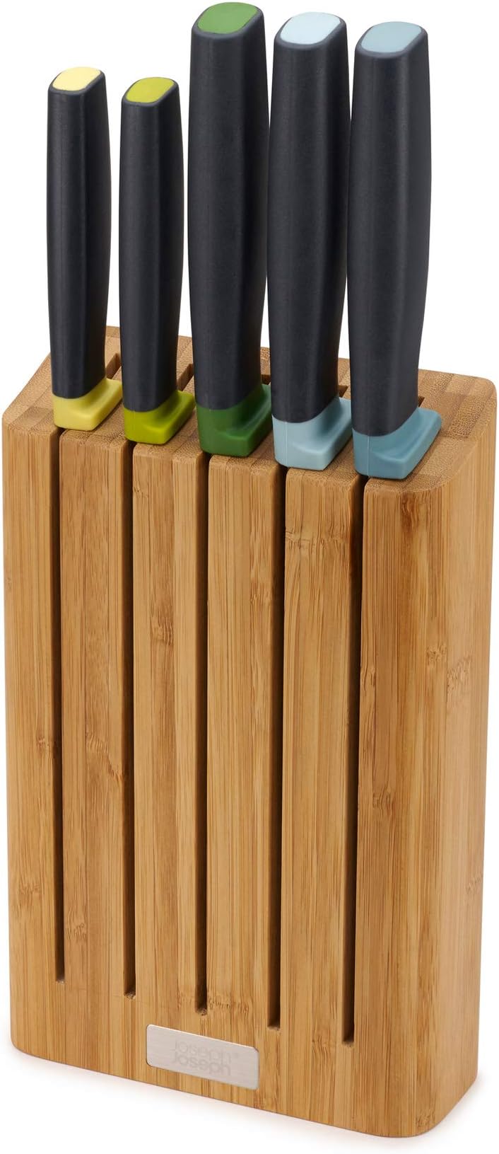 Joseph Joseph 10300 Elevate Knife Set with Slimline Bamboo
