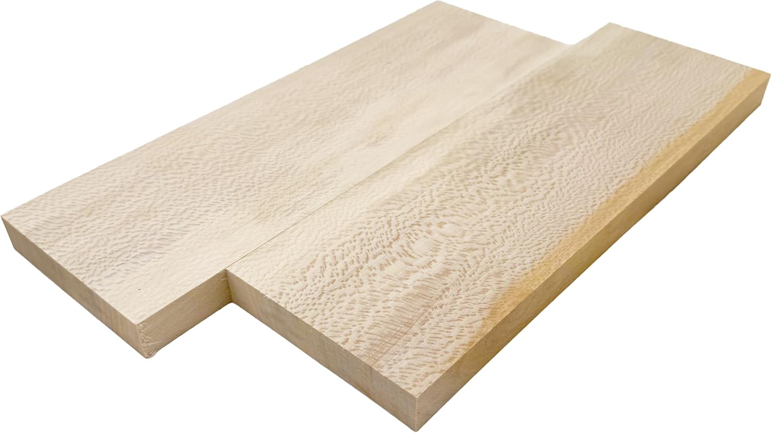 Barrington Hardwoods' Quarter Sawn Sycamore Lumber Board - 3/4" x 4" (2 Pcs) (2, 3/4" x 4" x 24")