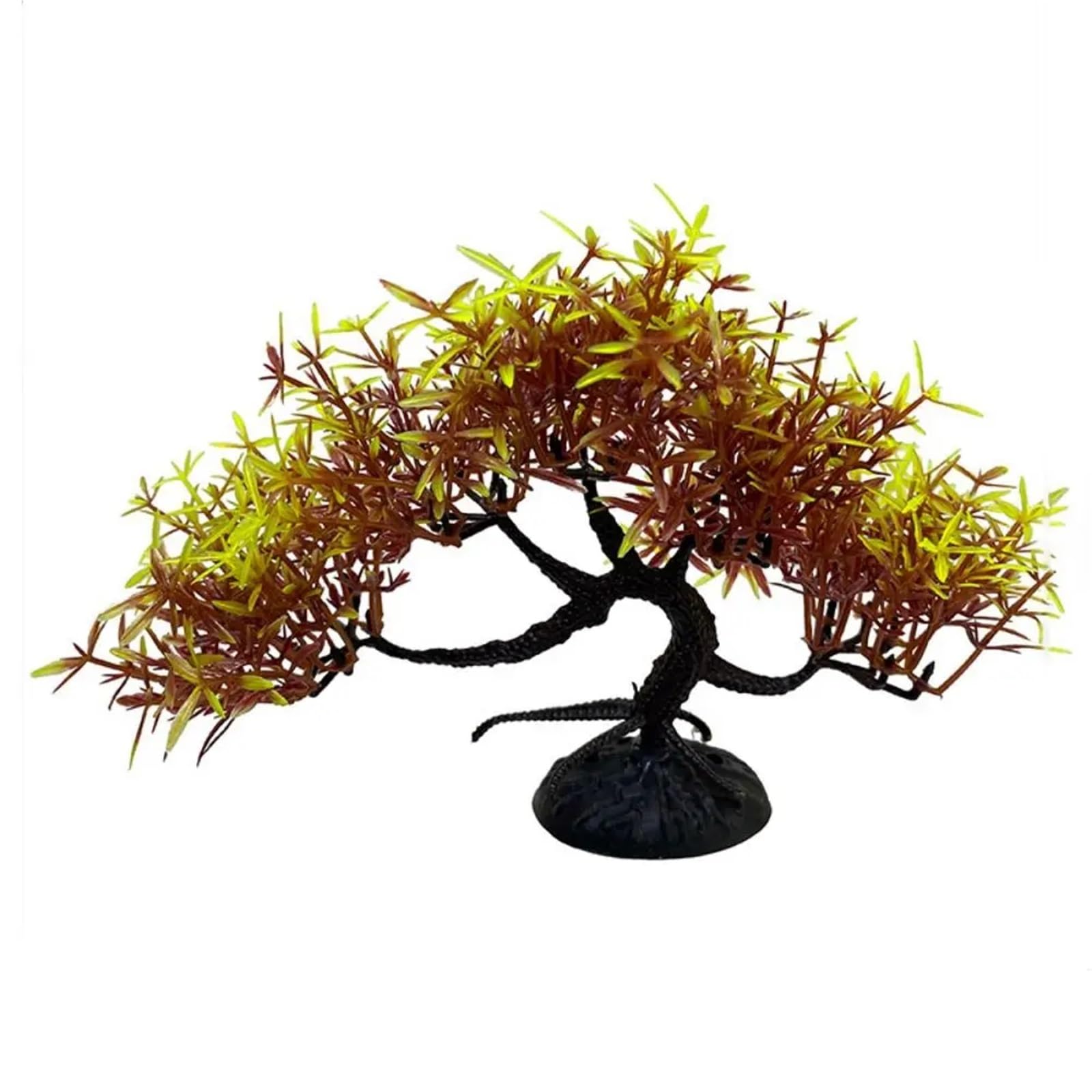 LTYKNGH Aquarium Plants Artificial Pine Tree Underwater Plant Water Grass Simulated Fish Tank Landscaping(Color4)