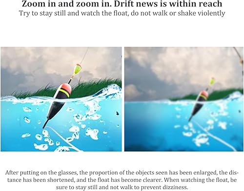 Miniatura 5 de Lupas ajustables 4X lupa antirreflejos, ideales para personas mayores de miopía, ver televisión para lectura de baja visión, anteojos de lectura de