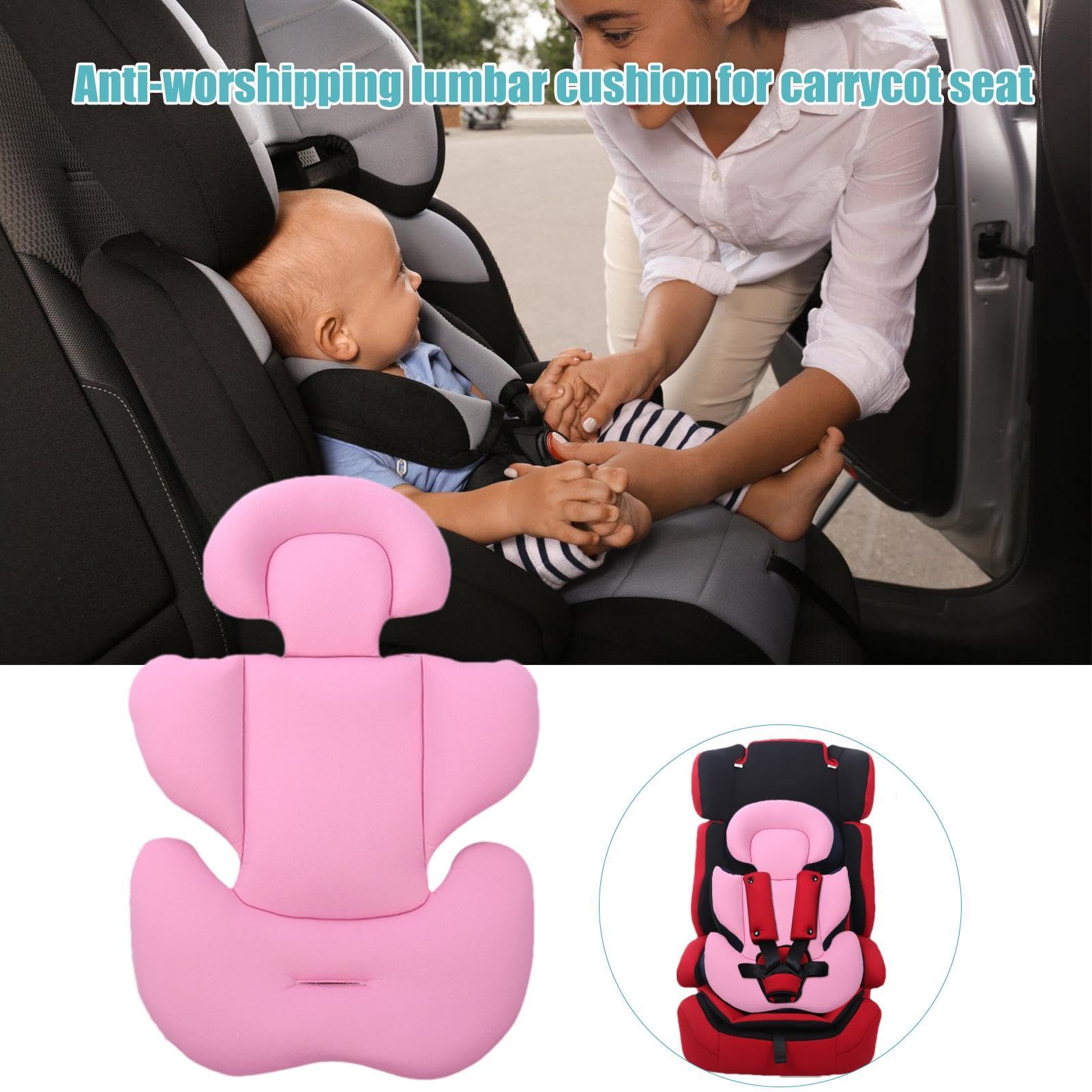 Accessoire Confort Bébé Voiture Coussin Siège Auto Bébé Generisch - Appui-Tête Doux Pour Poussette Et Chaise Haute Reducteur Poussette