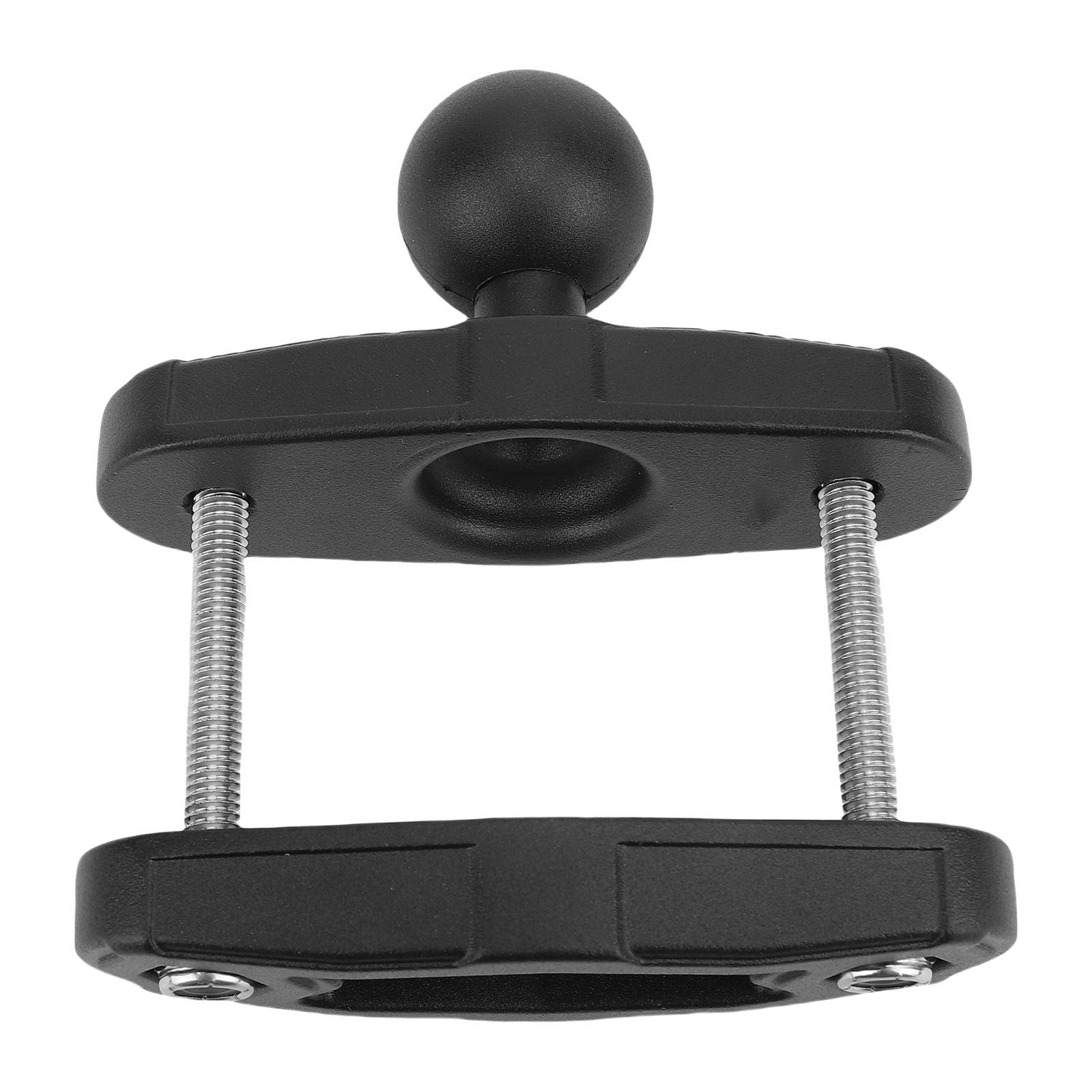 Changor Base de Abrazadera de Poste Cuadrado, Cabeza de Bola de Aleación de Aluminio Ajustable para Montaje de Carretilla Elevadora de Tractor