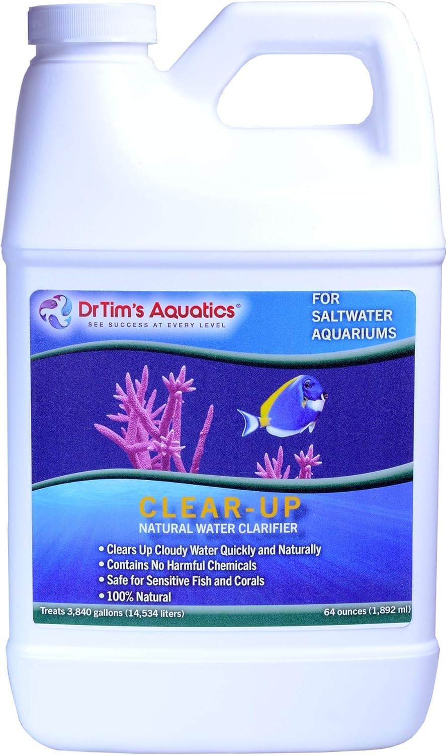 DrTim's Aquatics Clear-Up Saltwater (DrTim's Aquatics Clear-Up Saltwater 64oz)