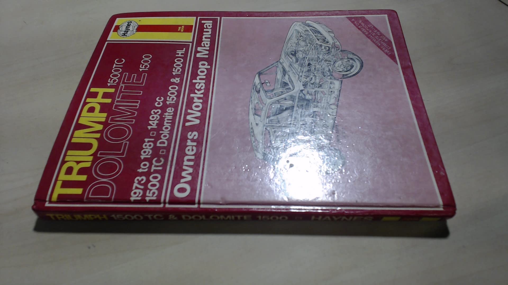 Buy Triumph Dolomite 1500 1973-81 Owner's Workshop Manual — BookShops.in