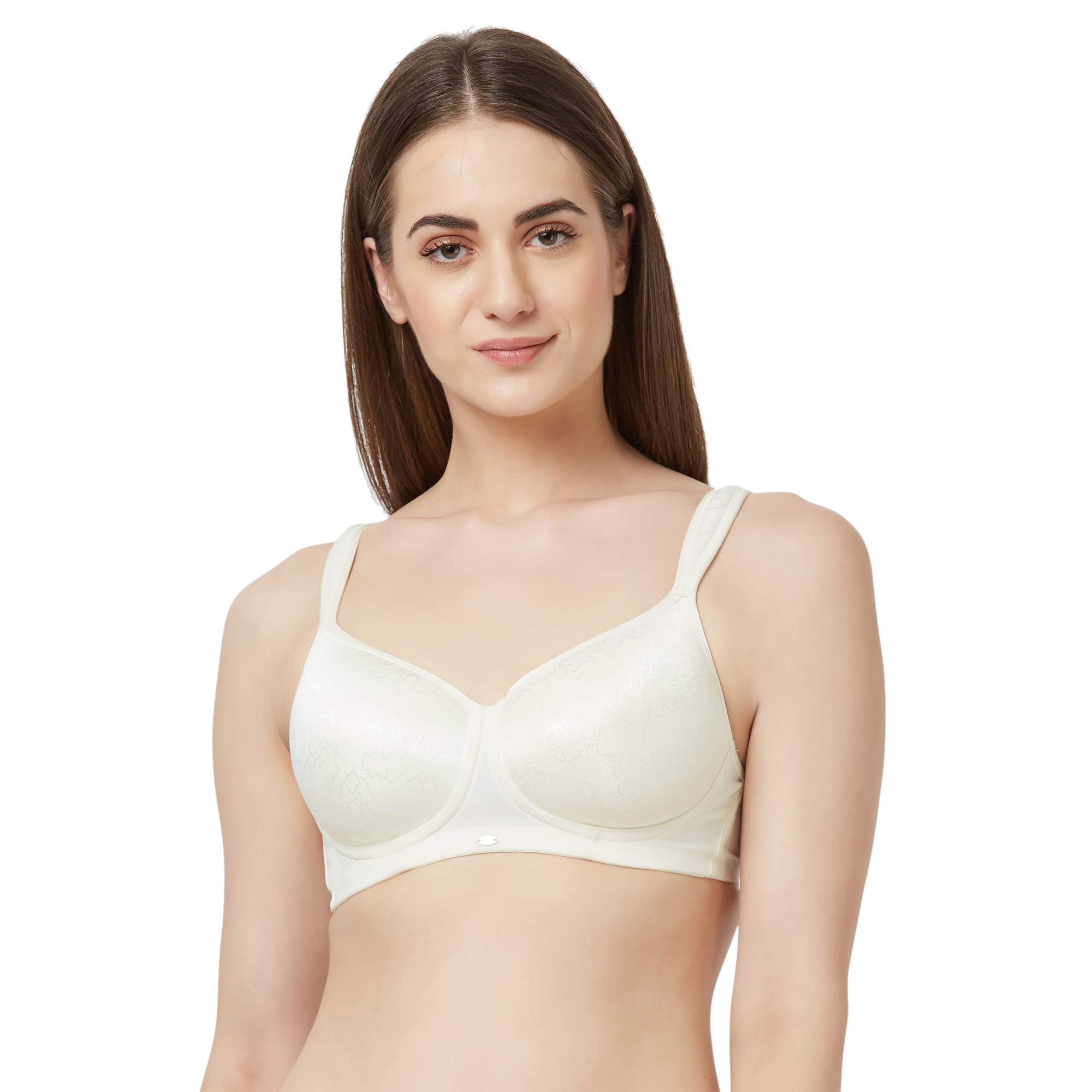 SOIEWomen's Full Coverage Padded Non-Wired Bra