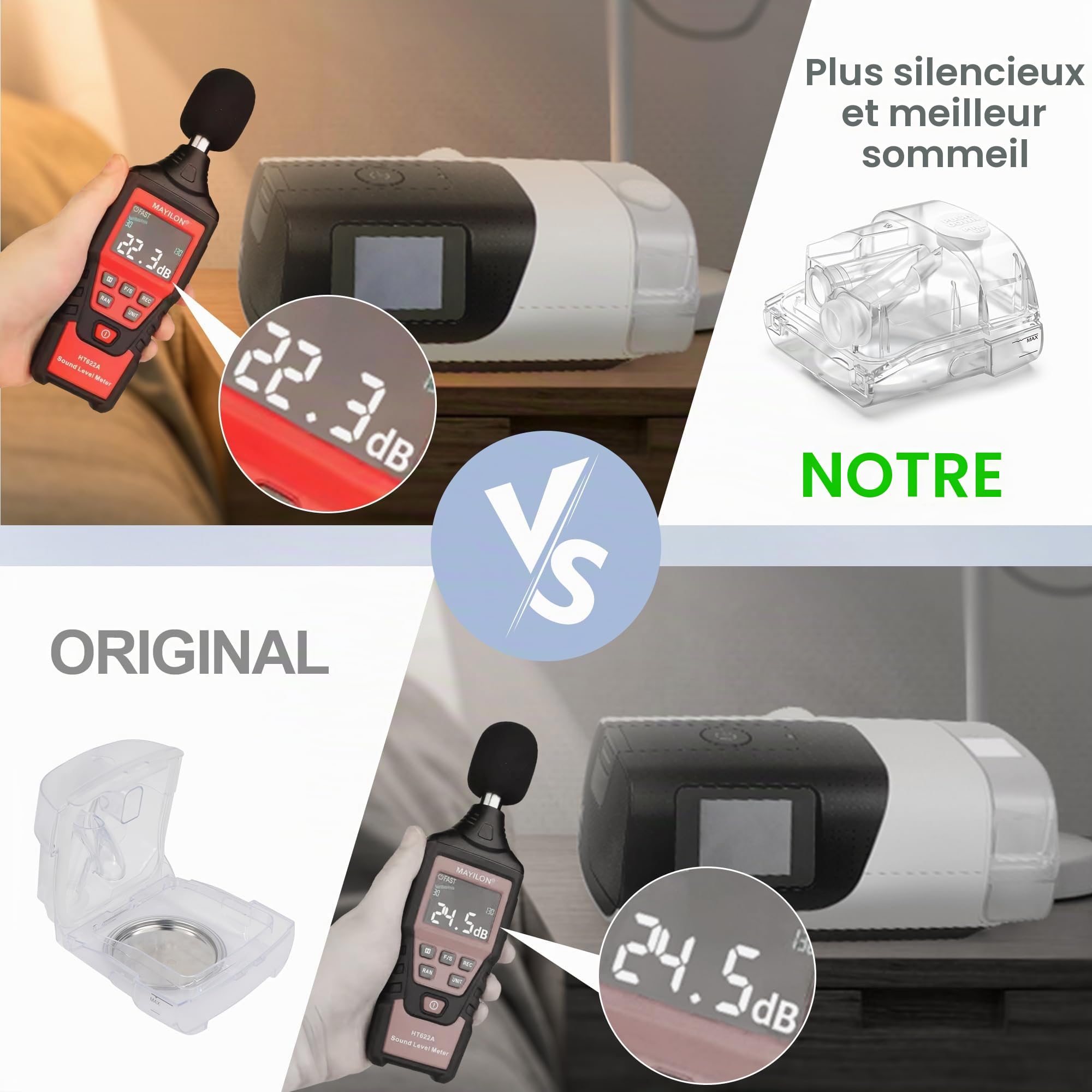 Prise d'eau pour accessoires AirSee 11, ajout d'eau plus facile, remplacement amélioré du réservoir d'eau