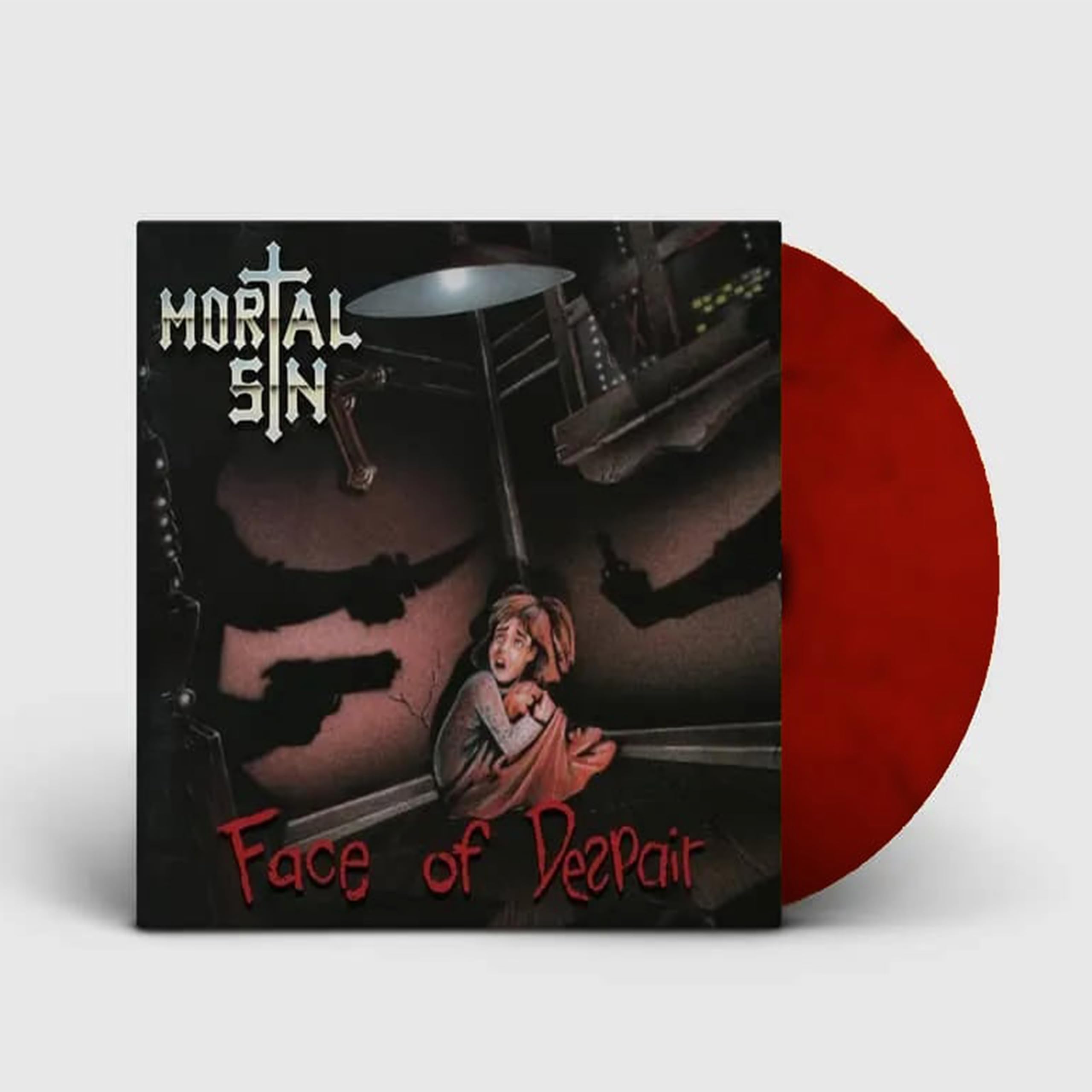 Mortal Sin: Face of Despair, Dark Red Vinyl Edition