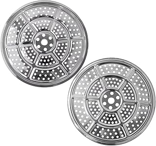 2-Pack Canning Rack - Stainless Steel - Compatible for Presto 01781 23-Quart, for All American 21.5-Quart, for T-fal P31052 Large Pressure Canners