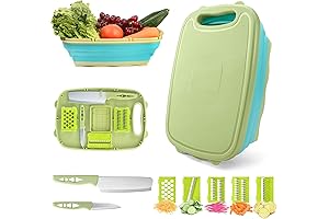 HI NINGER Collapsible Cutting Board - The Pinnacle of Culinary Convenience