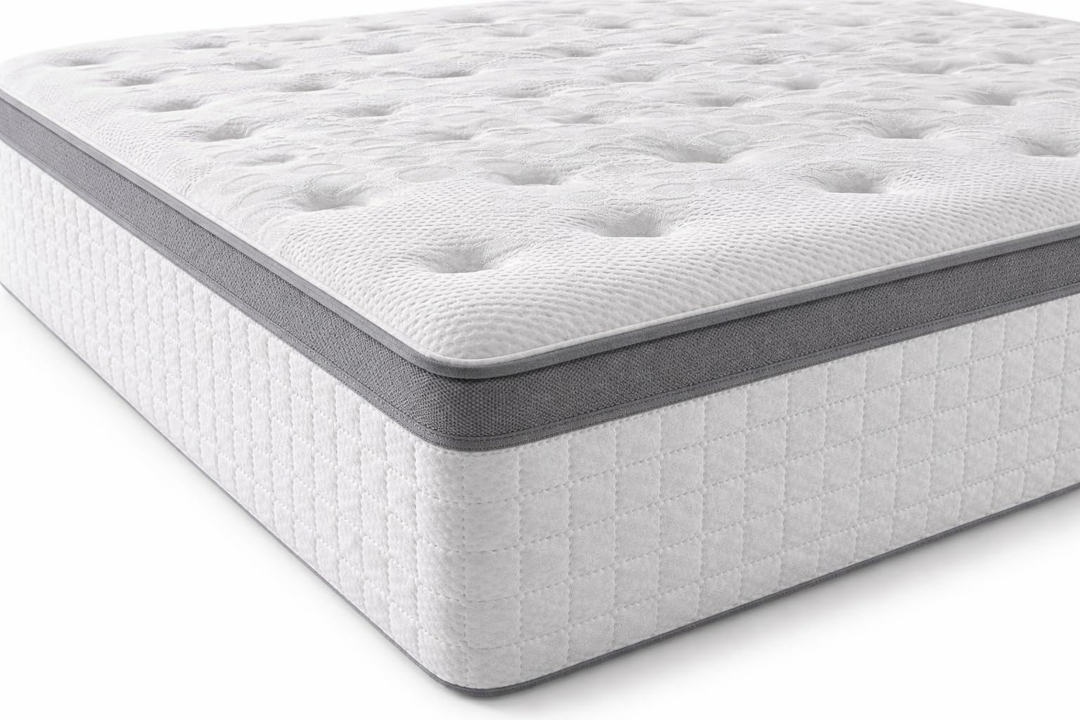 DAGOSTINO Home Dubai Lifestyle - Colchón Híbrido 135x190 cm - Altura 30 cm - Muelles Ensacados y Sobrecolchón Integrado - Firmeza Media - Confort Hotel 5 Estrellas