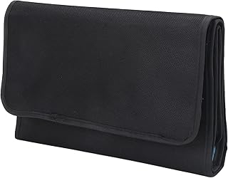 bizofft 10 Pockets Filter Case, Portable Nylon 10 Pocket Camera Lens Filter Case Excellent Durable for Round Square Filter for P Series Filter, default