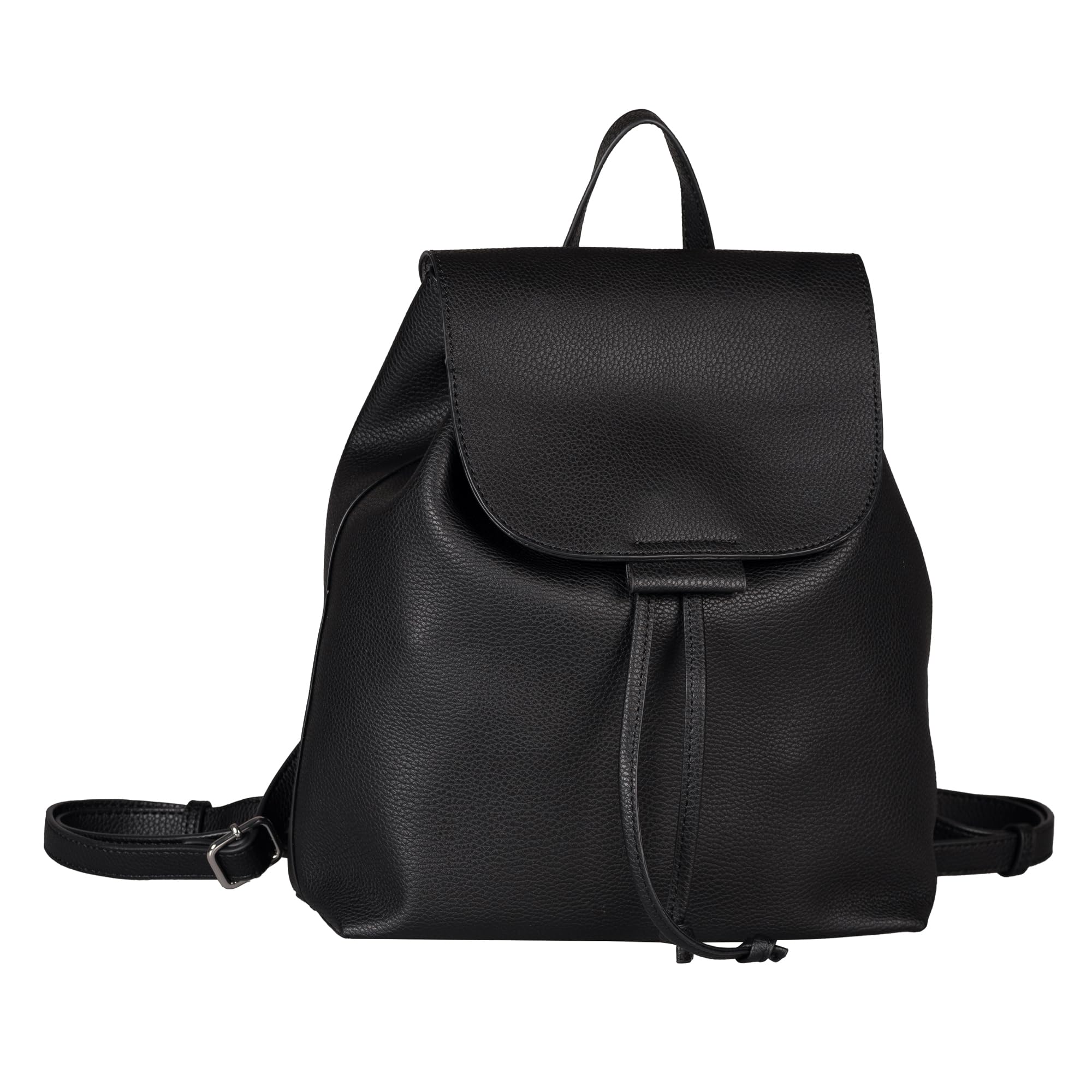 TOM TAILOR Women Modern Backpack, Black, Medium