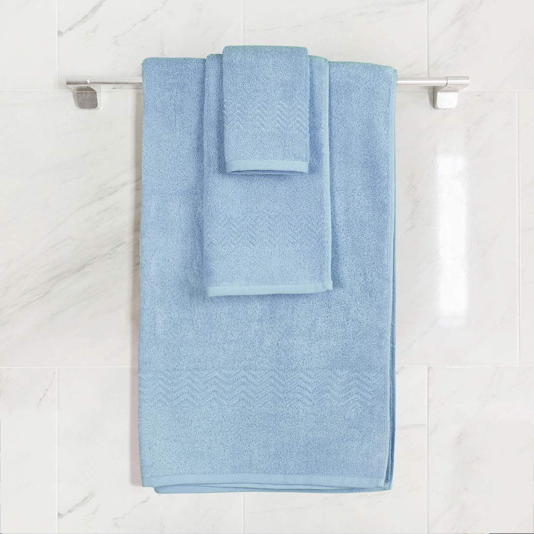 Serviettes à Main Premium Grises - 100 % Coton Filé à l'Anneau Peigné Ultra Doux et Très Absorbant 600 GSM Serviettes à Main Extra Larges 13.38 x 29.5 Qualité Hôtel & Spa (Lot de 1 Serviettes à Main Premium Grises - 100 % Coton Filé à l'Anneau Peigné Ultra Doux et Très Absorbant 600 GSM Serviettes à Main Extra Larges 13.38 x 29.5 Qualité Hôtel & Spa (Lot de 1