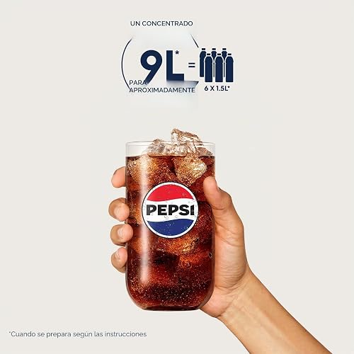 Sodastream Lot de 6 Concentrés Pepsi Zéro Sucres pour Sodastream - 3