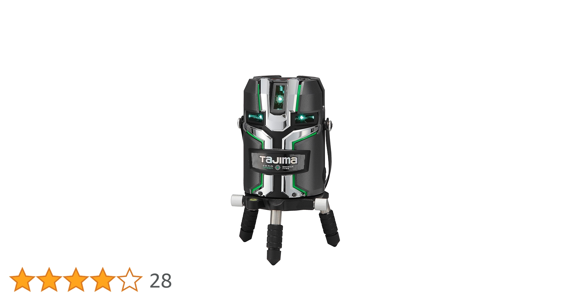 Amazon | タジマ レーザー墨出し器ZEROGREEN 縦ライン4方向・横ライン