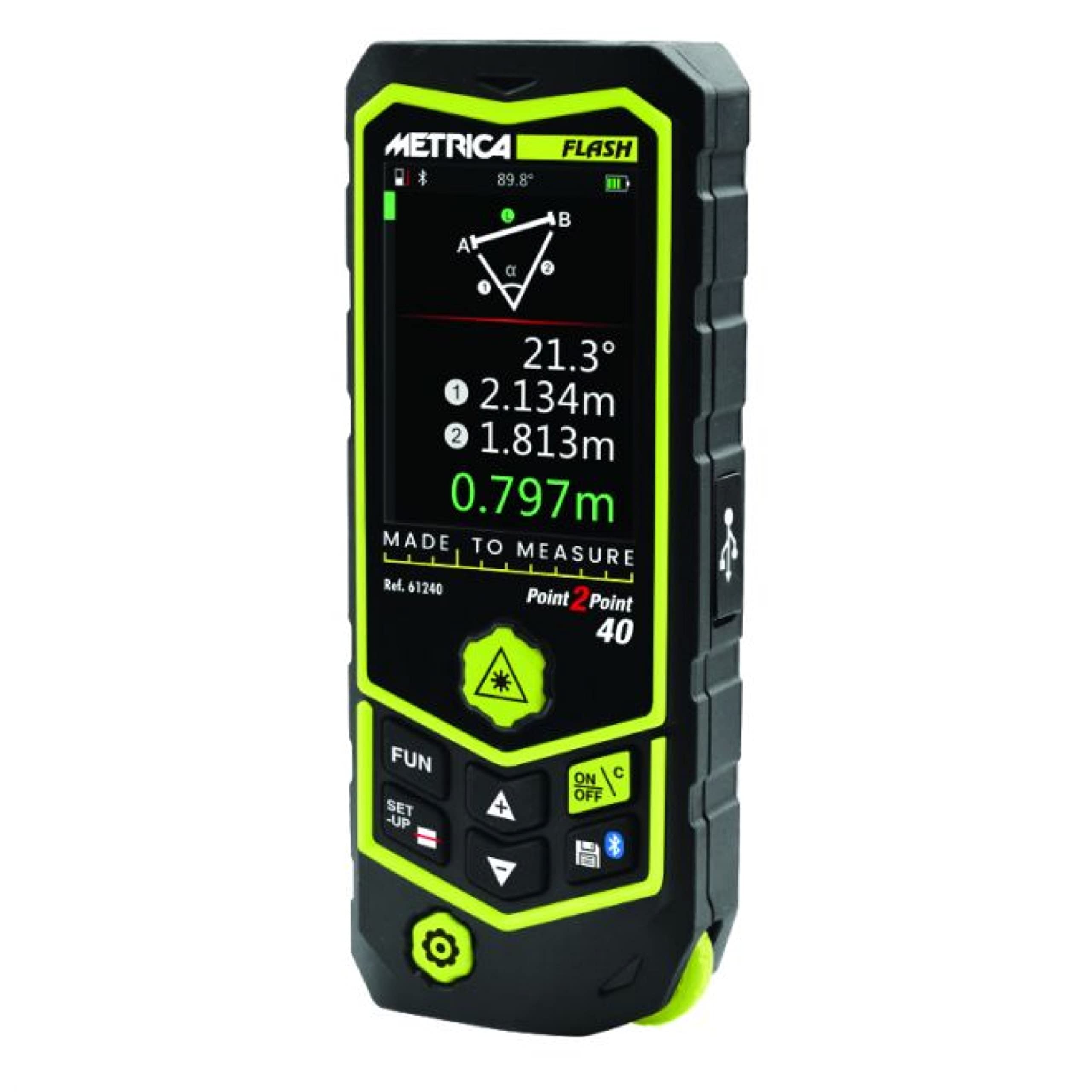 Medidor láser METRICA Flash punto 2 punto 60 60 - 61260