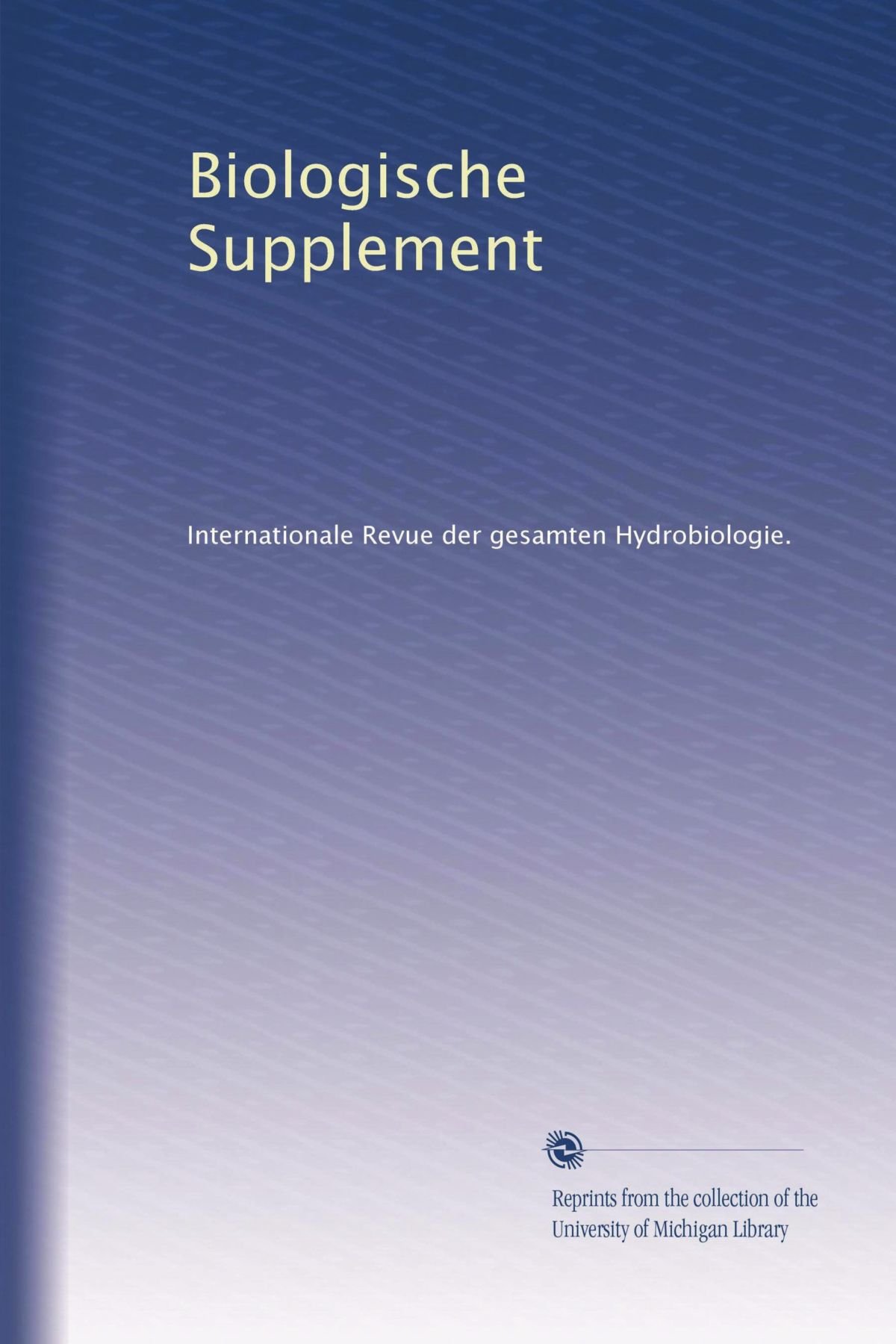 Complément alimentaire Biologische (édition allemande)