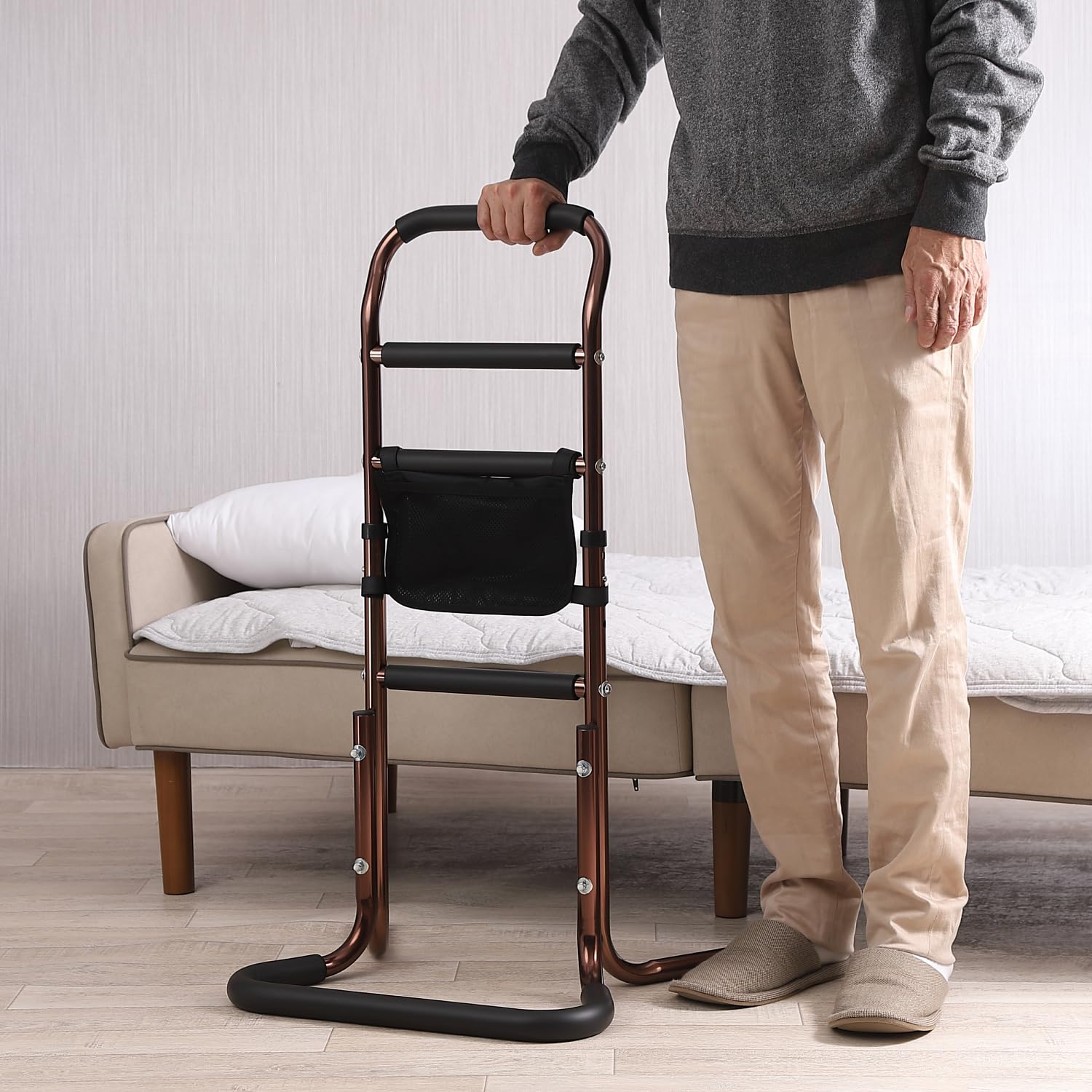 Amazon.co.jp: 介護用補助手すり 立ち上がり 転倒防止 簡易運動