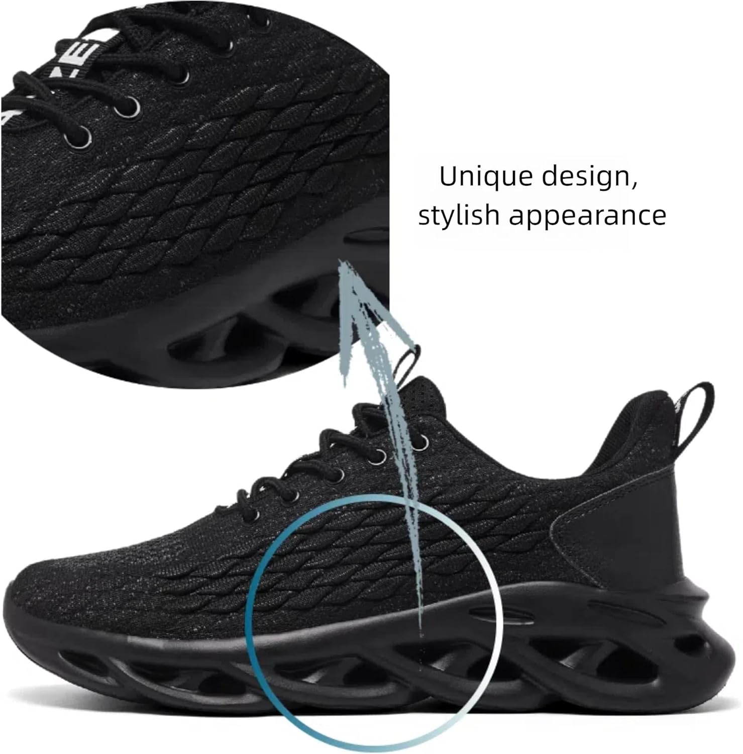 Womens Sneakers - Lightweight Running Shoes for Women, Comfortable Walking Shoes with Cushioned Sole, Fashionable Athletic Footwear for Daily Wear - Image 5