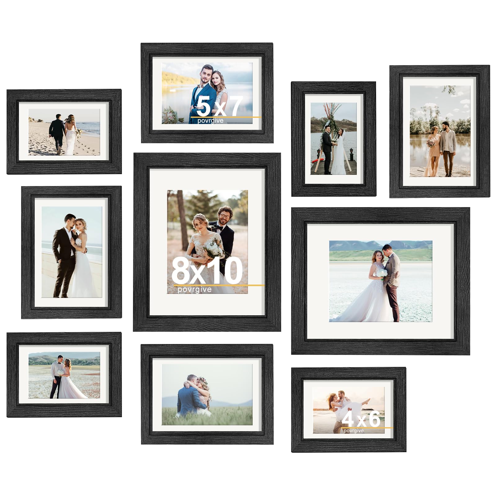 Picture Frame set of 10