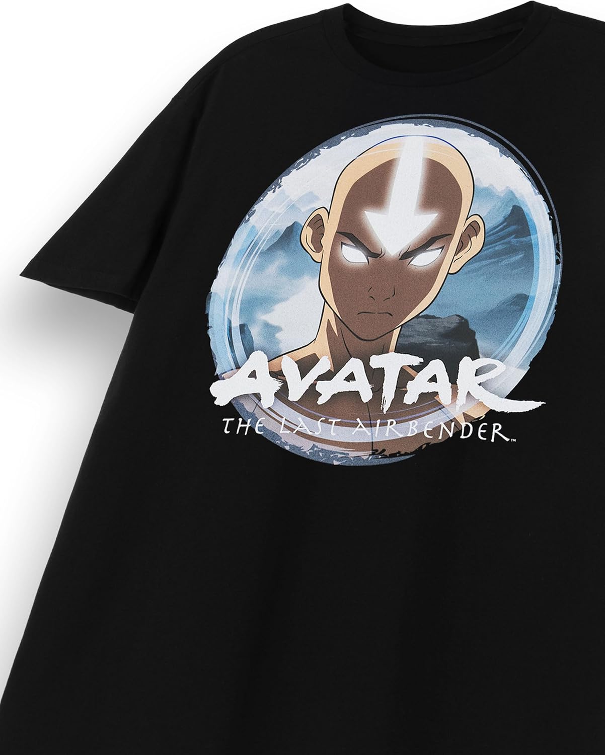 Avatar: The Last Airbender Mens T-Shirt | Adults Short Sleeve Black Graphic Tee Anime Apparel Top Netflix TV Show image 5