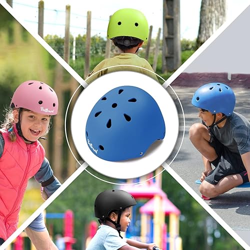 Miniatura 2 de Casco para niños, casco ajustable para niños pequeños de 3 a 8 años de edad, para niños y niñas, seguridad multideportivo
