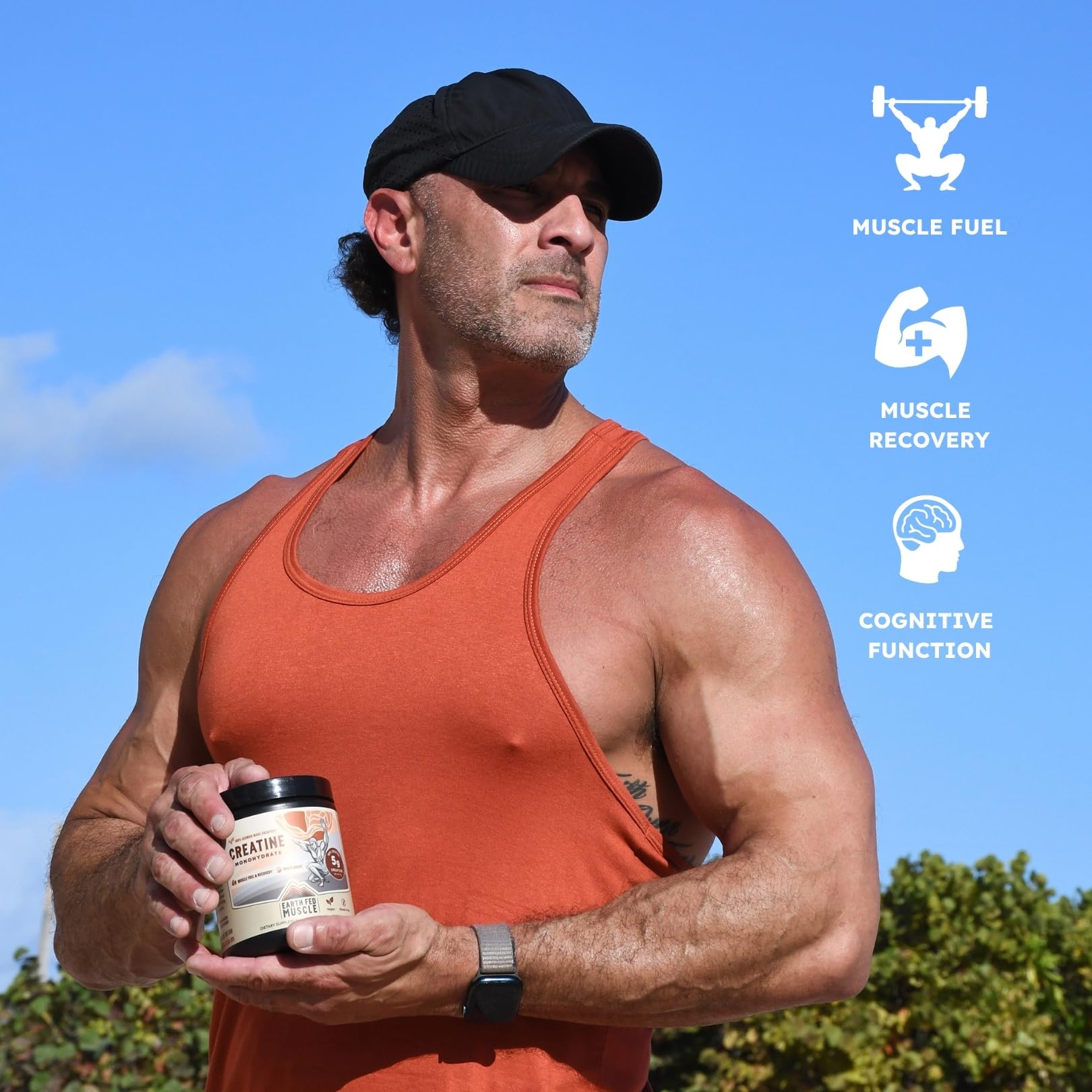 Earth Fed Muscle Creatine Monohydrate Powder, 300g, Unflavored — Amazon image 3