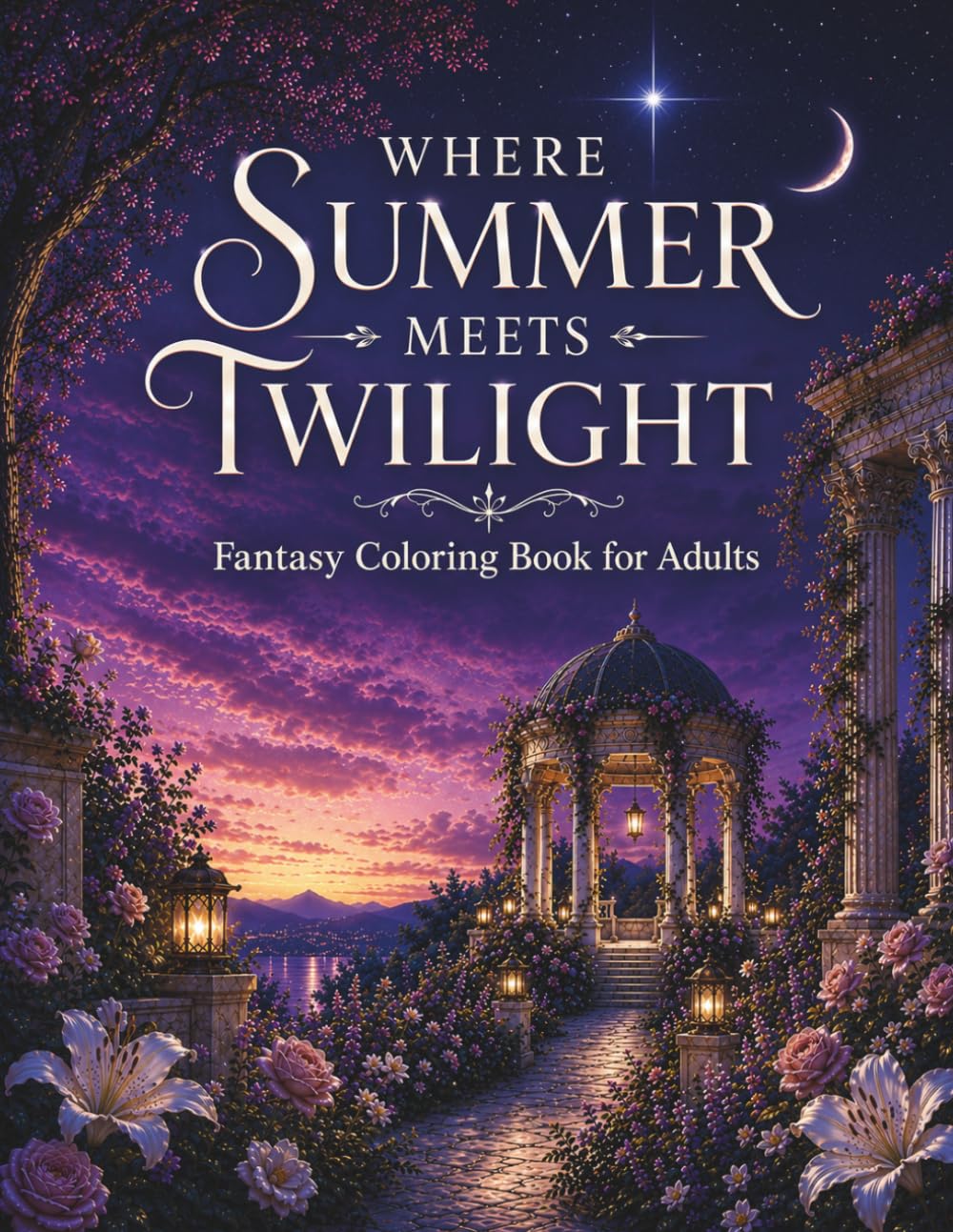 Where Summer Meets Twilight: A Fantasy Coloring Journey Through Enchanted Worlds and Timeless Legends (Realms of Light and Twilight)