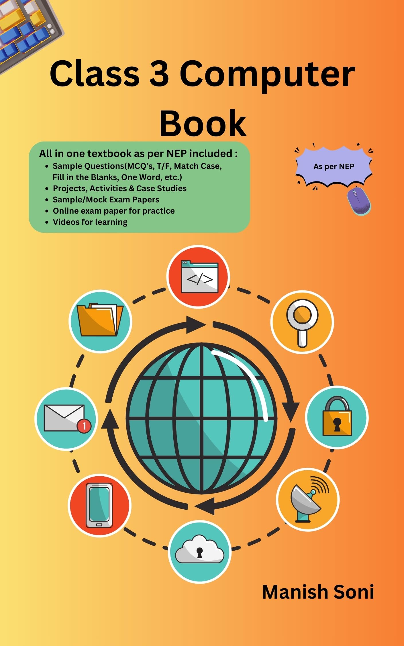 Class 3 Computer Book for eBook Complete Study Guide – Full Syllabus Coverage, Practice Unsolved Questions, Practice Exercises, Online Test Papers, Interactive Quizzes Videos, Explanation Videos Lectures (Email Delivery of eBook in 2 Hours)-image-38